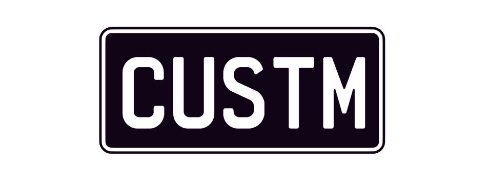 Motorbike - Pressed Aluminium Plate Designer