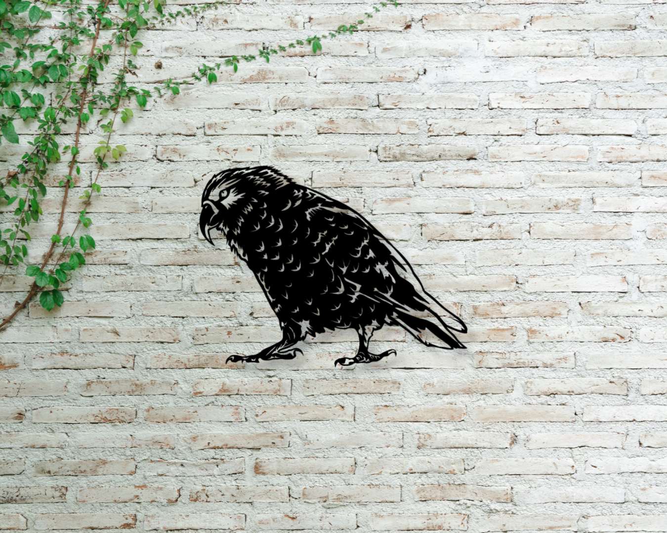 Kea #1 Outdoor Wall Art Panel - Hollow Cut