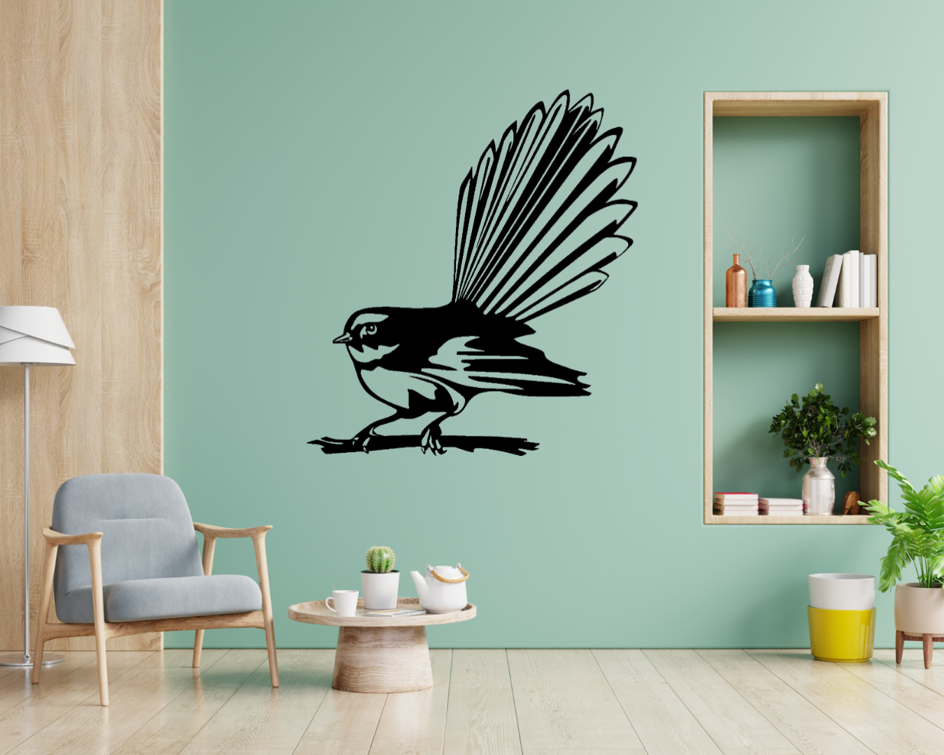 Fantail Wall Decal
