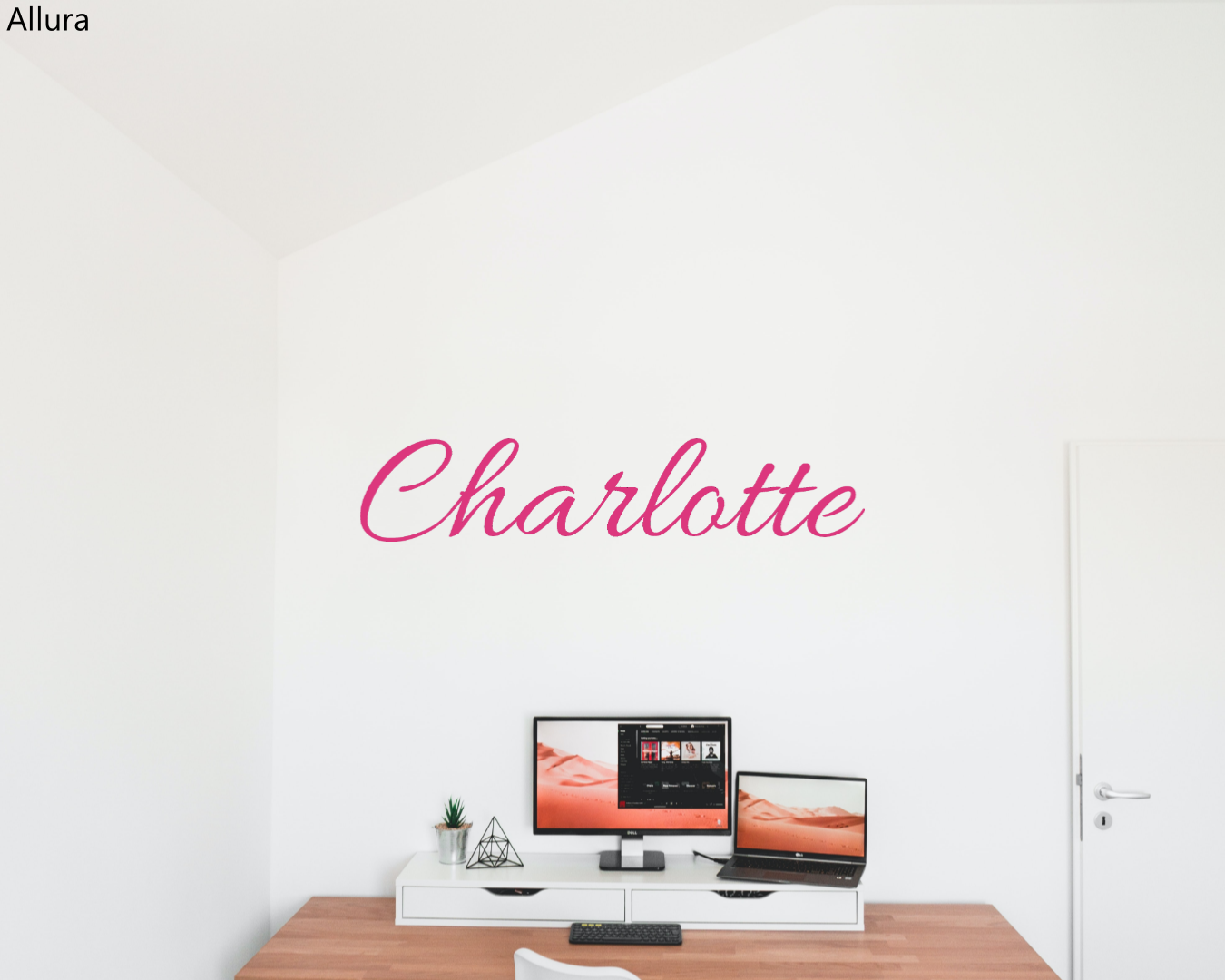 Vinyl Name Wall Decals