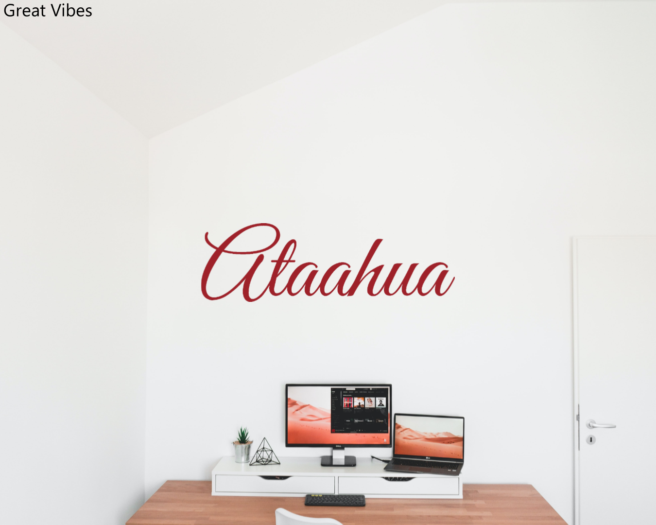 Vinyl Name Wall Decals